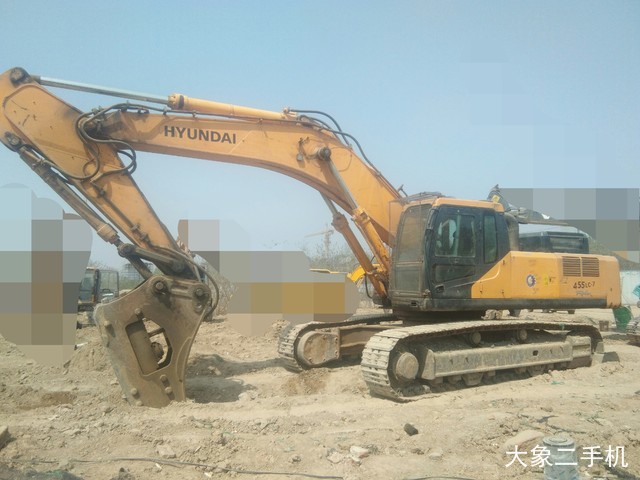 现代 R455LC-7 挖掘机